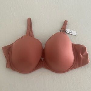 NWOT 46C Torrid T-Shirt Front Close Bra in Dusty Rose